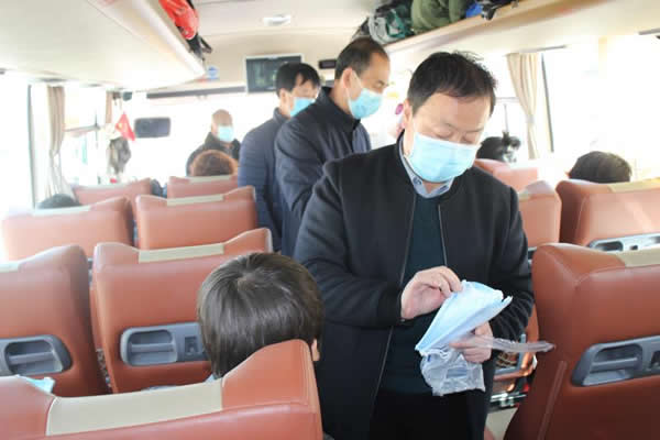 隴運集團運輸務工人員前往浙江義烏